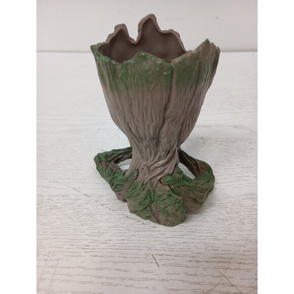 Guards of The Galaxy Baby Groot Tree Man Heart Hands Flower Pot Action Figure - Picture 5 of 9